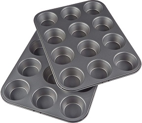 AmazonBasics Non-stick Muffin pan